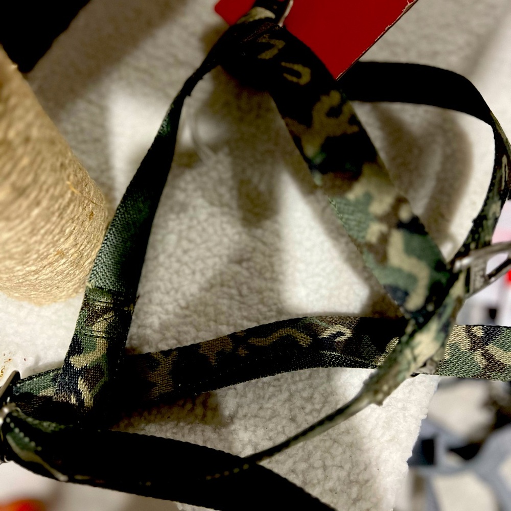 Reddy new camouflage or gray dog harness